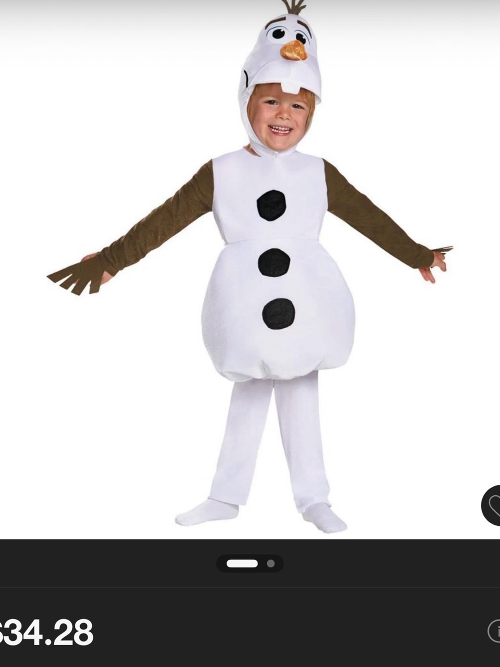 Disney official Olaf Costume!